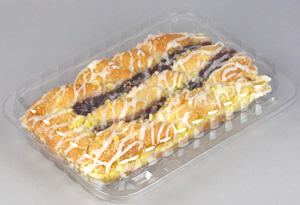 Strudel/Pastry Container - Clear