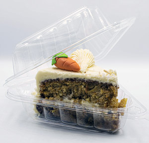 Medium Wedge Cake Slice Container