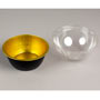 4 oz. Foil Baking Cup W/ Domed Lid - Black