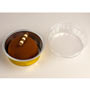 5 oz. Foil Baking Cup W/ Stackable Flat Lid - Gold