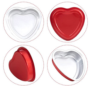Red Heart Foil Pan w/ Lid - 8 oz.