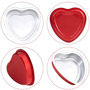 Red Heart Foil Pan w/ Lid - 8 oz.