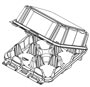Clear Box - Large Cupcake 4 Ct-Case