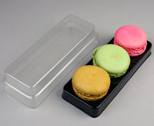 Macaron Box - Fits 3 pcs (Case)