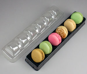 Macaron Box - Fits 6 pcs (DZ Pack)
