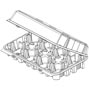 Clear Box - Tall/Large Cupcake - 8 ct. - case