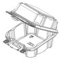 Clear Box - Pastry / Cookie - Case - Secure