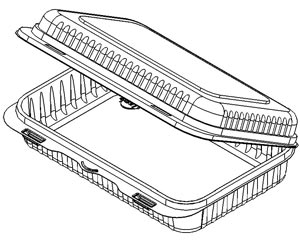 Clear Cookie Box - case