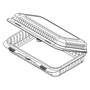 Clear Cookie Box - case
