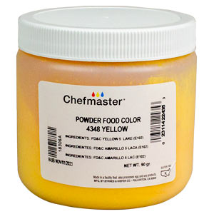 Powder Color-Yellow-90 Gram-Lge Jar