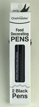 Food Decorating Pens - Black