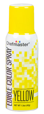 Edible Yellow Spray - 1.5 oz.