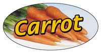 Flavor Label Roll - Carrot (1m)