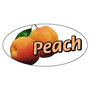 Flavor Label Roll - Peach (1m)