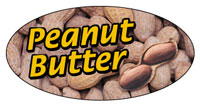Flavor Label Roll - Peanut Butter (1m)