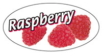 Flavor Label Roll - Raspberry (1m)