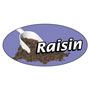 Flavor Label Roll - Raisin (1m)