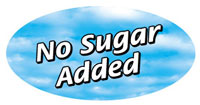 Flavor Label Roll - No Sugar Added (1m)