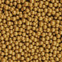 Gold 4mm Sugar Beads - 4 oz.