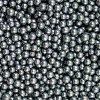 Silver Pearl 4mm Sugar Beads - 4 oz.