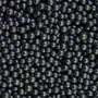 Black Pearl 4mm Sugar Beads - 4 oz.