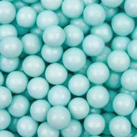 Blue 8mm Sugar Beads - 1 Lb.