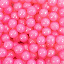 Hot Pink 8mm Sugar Beads - 1 lb.