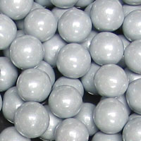 Sixlets - 2 Lb Silver