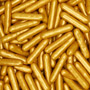 Metallic Gold Sprinkle Rods - 1 Lb.