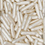 White Pearl Sprinkle Rods - 4 oz.