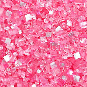 Pink Bling Glittery Sugar - 16 oz.