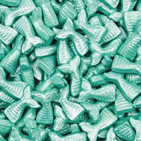 Teal Mermaid Tails Shaped Sprinkles - 4 oz.