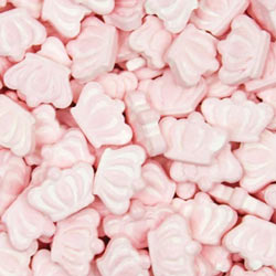 Pink Princess Crowns Shaped Sprinkles - 4 oz.