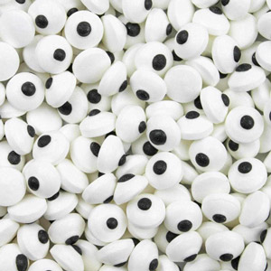 Small Candy Eyeballs Shaped Sprinkles - 4 oz.