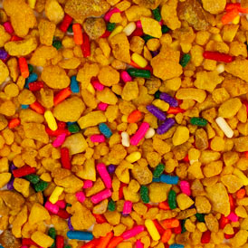 Peanut Brittle Crunch w/ Decorettes - 6 lbs.