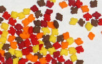 Mini Autumn Leaf Quins - 5 lbs.