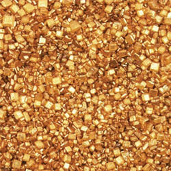 Gold Pearl Sugar Sand - 1 Lb.