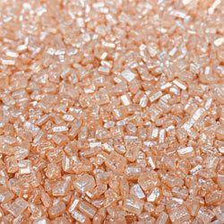 Champagne Rose Gold Sugar Rocks - 4 oz.