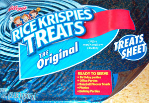 Rice Krispies Treats Sheets - Case of 5