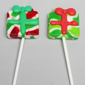 Swirl Pops- Christmas Presents- 1-1/2