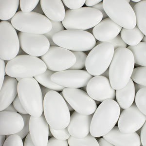 Jordan Almonds - White