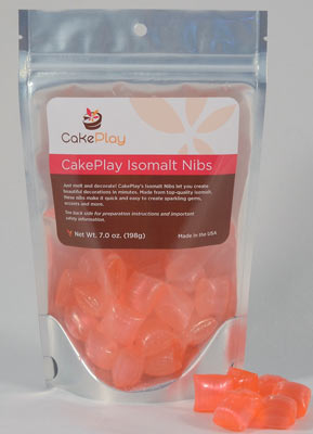 Isomalt Nibs - Pink