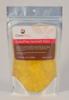 Isomalt Nibs - Yellow