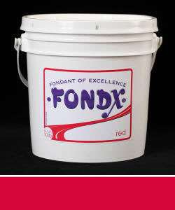 Fondx Fondant- 10 Lbs- Red