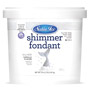 Satin Ice Silver Shimmer Fondant - 2 lbs.