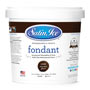 Satin Ice Chocolate Fondant - 2 lb. tub