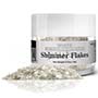 White Shimmer Flakes - 4 Gr.