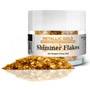 Metallic Gold Shimmer Flakes - 4 Gr.