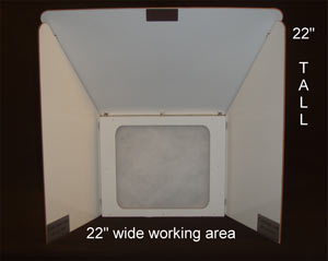 Side Panel Kit - Standard Booth (White)