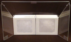 Side Panel Kit-Plexiglas For Wide Booth